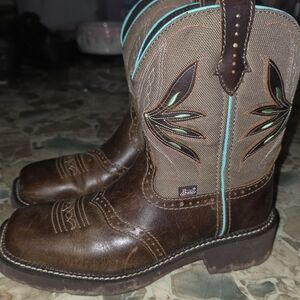 Brown Leather Espadrilles